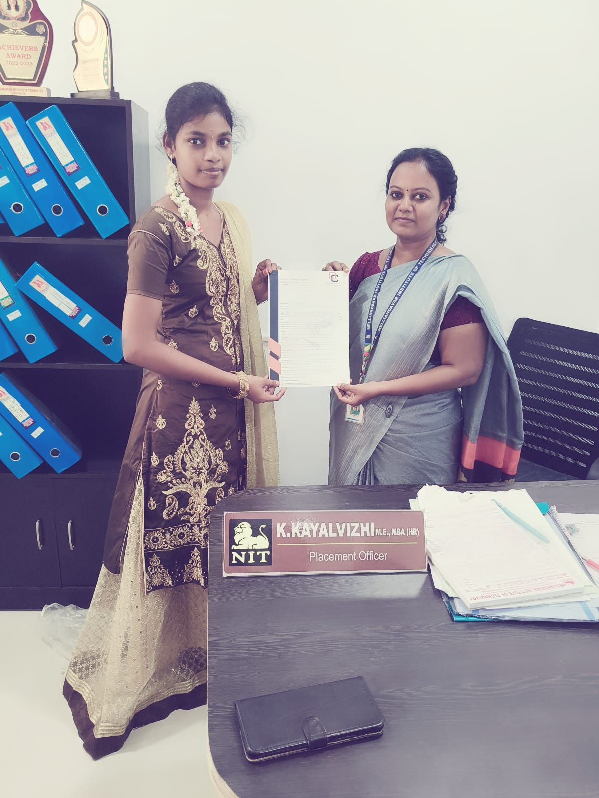 Placed Student Offer Letter